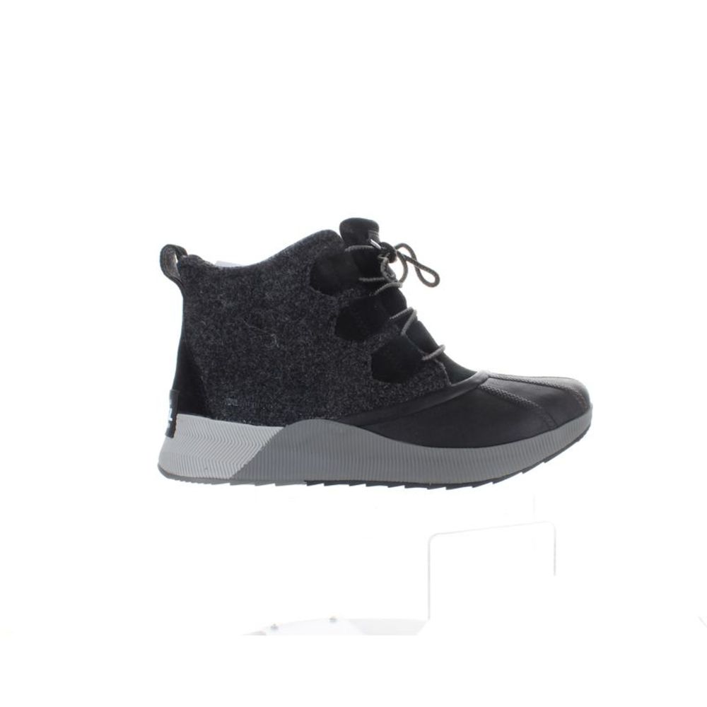 SOREL Womens Seasalt Black Ankle Boots Size 9.5 Medium (B, M)